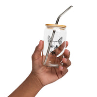 Custom Pet Glass Can Tumbler