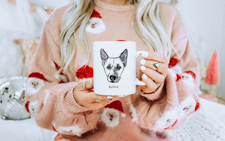 Custom Pet Portrait Mug