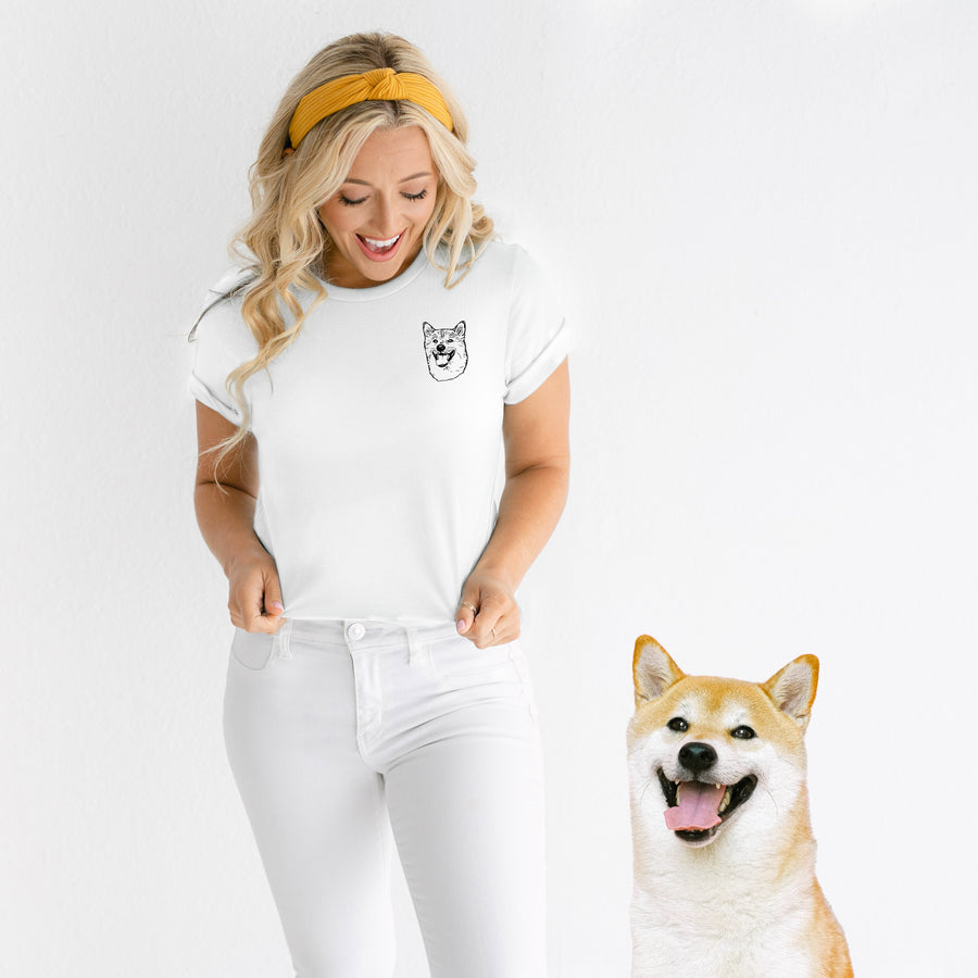 Personalized Dog Shirt | Custom Dog Shirt White | Wagged Tails