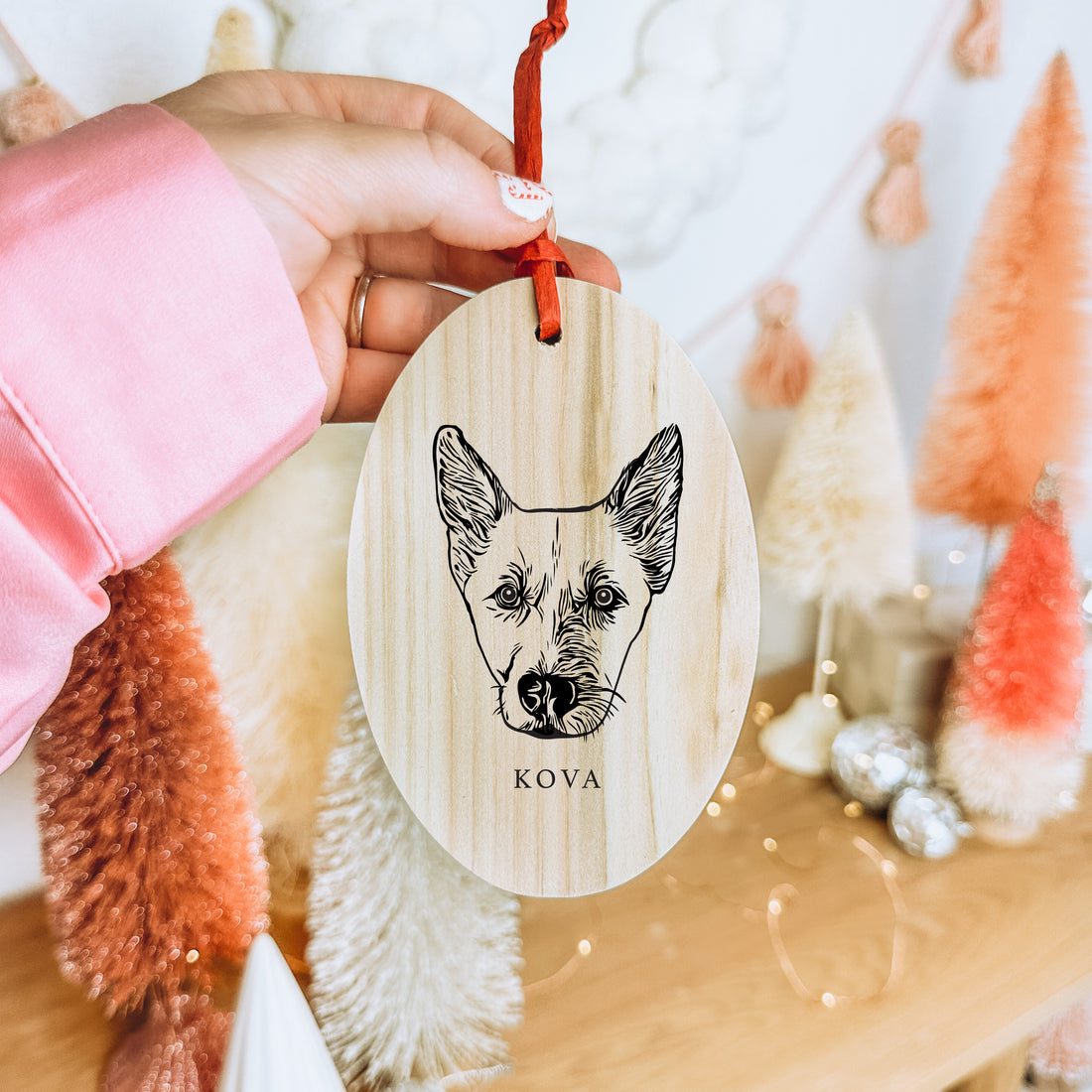 Custom Pet Ornament | Custom Dog Ornaments | Wagged Tails