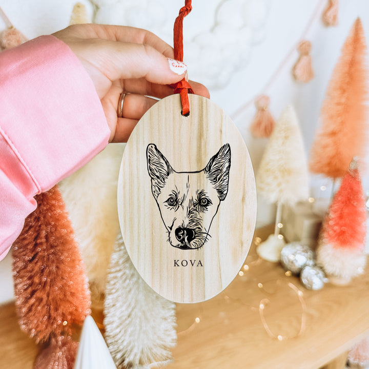 Custom Pet Ornament | Custom Dog Ornaments | Wagged Tails