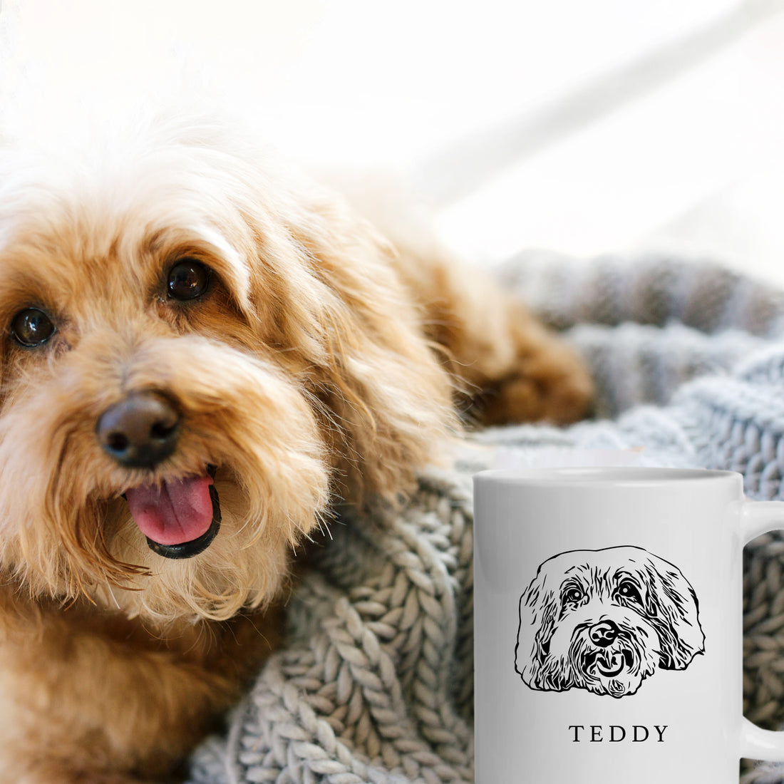 Custom Pet Mug | Custom Dog Mug | Dog Coffee Mug | Dog Mug | Dog Mom Mug | Custom Dog Coffee Mug | Wagged Tails