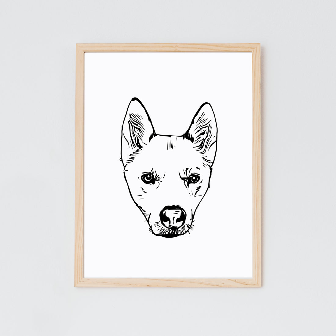 Custom Print Pet Portrait